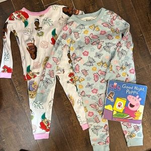 Two pajama sets